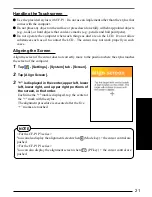 Preview for 21 page of Panasonic Toughbook CF-P1 Series Operating Instructions Manual