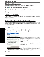 Предварительный просмотр 22 страницы Panasonic Toughbook CF-P1 Series Operating Instructions Manual