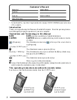 Предварительный просмотр 2 страницы Panasonic Toughbook CF-P1P3CDG6M Operating Instructions Manual