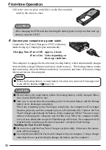 Preview for 10 page of Panasonic ToughBook CF-P2 Series Operating Instructions Manual