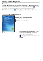 Preview for 15 page of Panasonic ToughBook CF-P2 Series Operating Instructions Manual