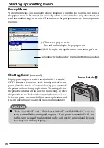 Preview for 16 page of Panasonic ToughBook CF-P2 Series Operating Instructions Manual