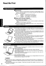 Preview for 8 page of Panasonic Toughbook CF-R1N62ZVKM User Manual