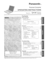 Preview for 1 page of Panasonic Toughbook CF-R1P82ZVQM User Manual