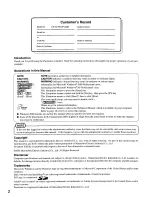 Preview for 2 page of Panasonic Toughbook CF-R1P82ZVQM User Manual