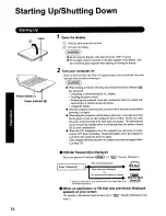 Preview for 14 page of Panasonic Toughbook CF-T1R64ZZKM User Manual