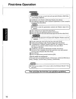 Предварительный просмотр 14 страницы Panasonic Toughbook CF-T2AWAZZDM User Manual