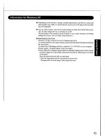 Preview for 15 page of Panasonic Toughbook CF-T2AWAZZDM User Manual