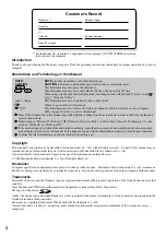 Preview for 2 page of Panasonic Toughbook CF-T2FWATZBM Operating Instructions Manual