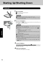 Предварительный просмотр 16 страницы Panasonic Toughbook CF-T2FWATZBM Operating Instructions Manual