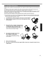 Предварительный просмотр 21 страницы Panasonic Toughbook CF-T7BWATAAM Operating Instructions Manual