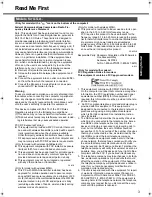 Preview for 3 page of Panasonic Toughbook CF-T8EWATZJM Operating Instructions Manual