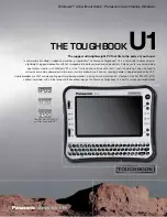 Preview for 1 page of Panasonic Toughbook CF-U1A1E1Z2M Specifications