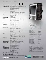 Предварительный просмотр 2 страницы Panasonic Toughbook CF-U1A1E1Z2M Specifications