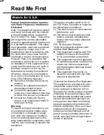 Preview for 4 page of Panasonic Toughbook CF-U1AQB11AM Operating Instructions Manual