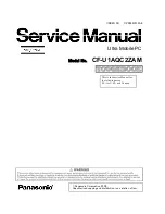 Panasonic Toughbook CF-U1AQC2ZAM Service Manual preview