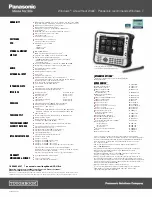 Preview for 2 page of Panasonic Toughbook CF-U1G1G1Z1M Specifications