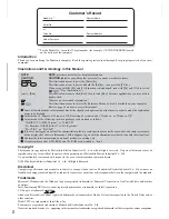 Preview for 2 page of Panasonic Toughbook CF-W2DWAZZKM Operating Instructions Manual