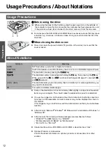 Preview for 12 page of Panasonic Toughbook CF-W2DWB02KM Operating Instructions Manual