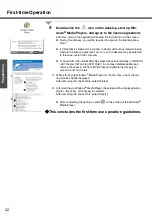 Предварительный просмотр 22 страницы Panasonic Toughbook CF-W2DWB02KM Operating Instructions Manual