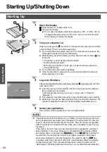 Предварительный просмотр 24 страницы Panasonic Toughbook CF-W2DWB02KM Operating Instructions Manual