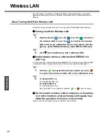 Предварительный просмотр 40 страницы Panasonic Toughbook CF-W2FWCZZBM Operating Instructions Manual