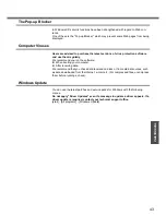 Preview for 43 page of Panasonic Toughbook CF-W2FWCZZBM Operating Instructions Manual