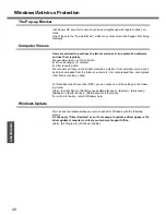 Preview for 40 page of Panasonic Toughbook CF-W4HCEZZBM Operating Instructions Manual