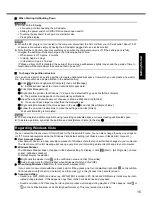 Preview for 15 page of Panasonic Toughbook CF-W5MWEZAJM Operating Instructions Manual