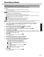 Предварительный просмотр 25 страницы Panasonic Toughbook CF-W7BWAZAAM Operating Instructions Manual