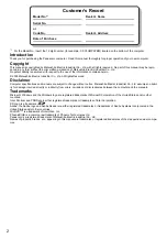 Preview for 2 page of Panasonic Toughbook CF-Y4HWPZZBM Operating Instructions Manual