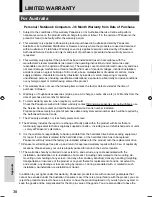 Preview for 38 page of Panasonic Toughbook FZ-A1 Operating Instructions Manual