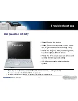 Предварительный просмотр 17 страницы Panasonic Toughbook T8 Care And Maintenance