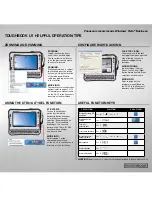 Preview for 1 page of Panasonic Toughbook U1 Ultra Helpful Operation Tips