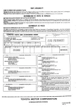 Preview for 24 page of Panasonic TOYOTA CQ-MS7920A Service Manual