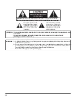 Предварительный просмотр 2 страницы Panasonic TQB2AA0547 Operating Instructions Manual