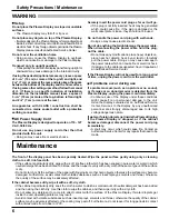 Preview for 6 page of Panasonic TQB2AA0547 Operating Instructions Manual