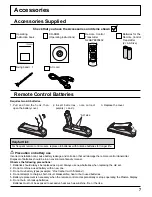 Preview for 7 page of Panasonic TQB2AA0547 Operating Instructions Manual