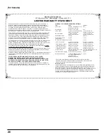 Предварительный просмотр 20 страницы Panasonic TQB2AA0547 Operating Instructions Manual