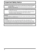 Preview for 4 page of Panasonic TQBC0293 Operating Instructions Manual