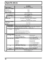 Preview for 34 page of Panasonic TQBC0293 Operating Instructions Manual