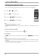 Preview for 34 page of Panasonic TTH-37PWD8EK Operating Instructions Manual