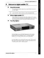 Предварительный просмотр 3 страницы Panasonic TU-DSB30 Sky digibox User Manual