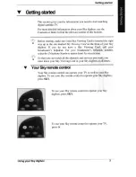 Предварительный просмотр 5 страницы Panasonic TU-DSB30 Sky digibox User Manual