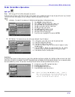 Предварительный просмотр 29 страницы Panasonic TU-DST52 User Manual