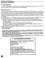 Preview for 5 page of Panasonic TU-HDS20 Operating Instructions Manual