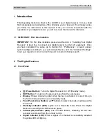 Preview for 4 page of Panasonic TU-HDT104A Operating Instructions Book Manual