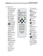 Preview for 6 page of Panasonic TU-HDT104A Operating Instructions Book Manual