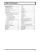 Preview for 3 page of Panasonic TU-PT600B Operating Instructions Manual