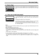 Preview for 13 page of Panasonic TU-PT600B Operating Instructions Manual